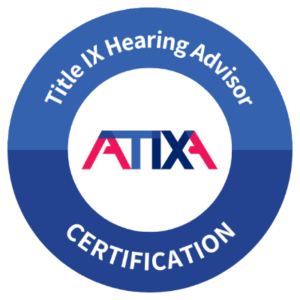 ATIXA Title IX Hearing Advisor Certification